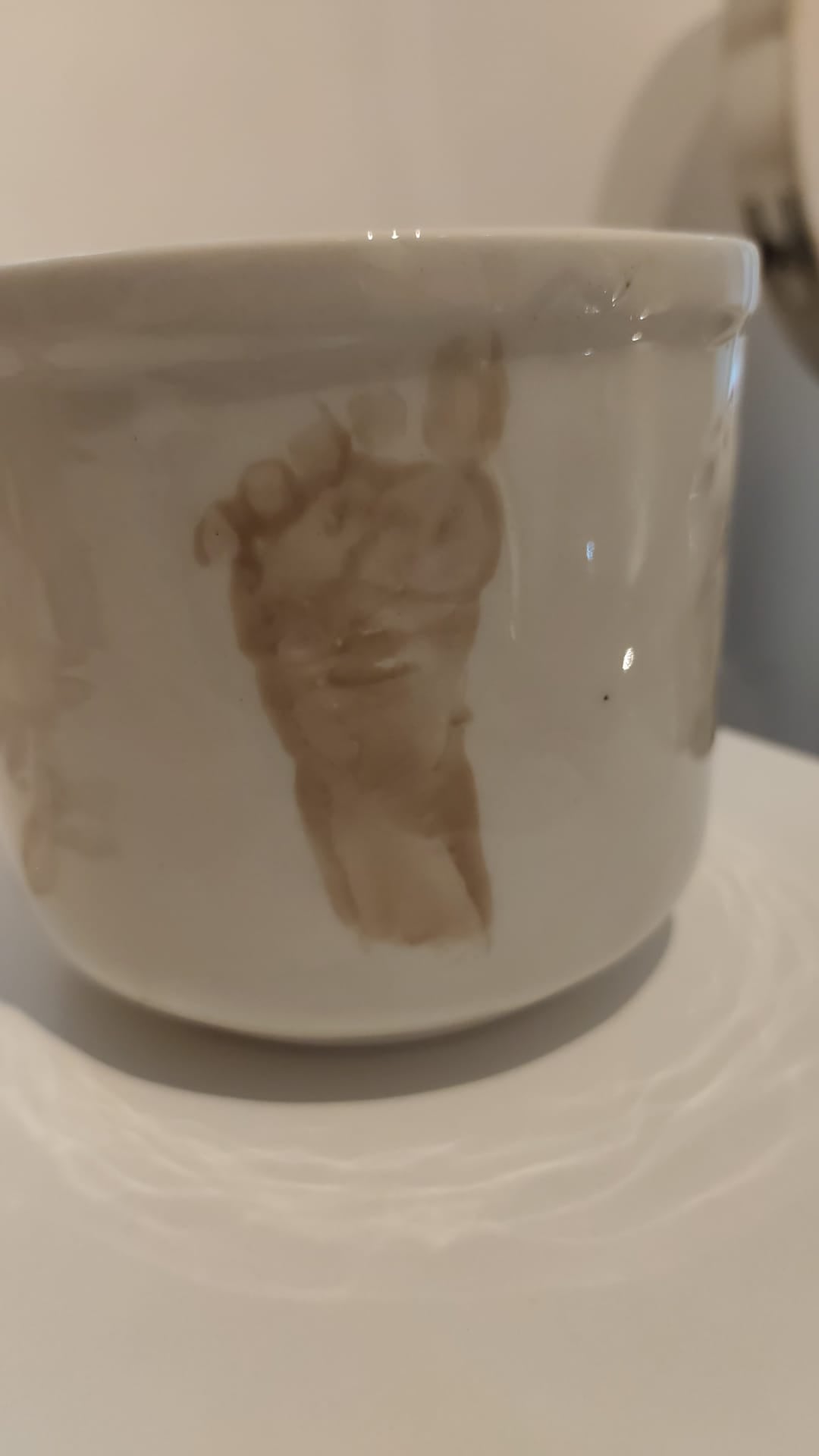 MINI & ME: Hand- & Fußabdruck auf Keramik