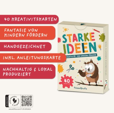 Kreativitätskarten für Kinder