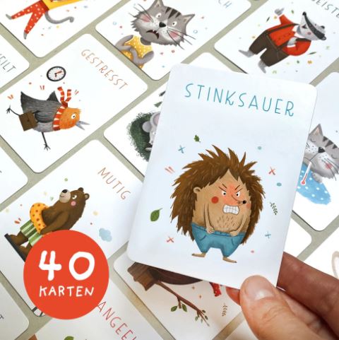 Gefühlskarten für Kinder