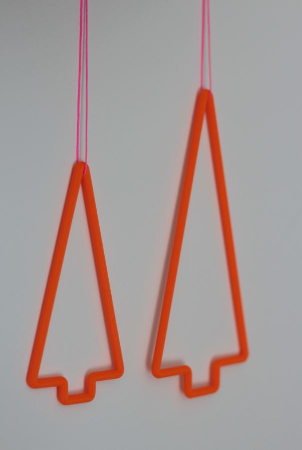 Tannenbaum zum Hängen oder Legen