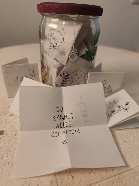 THE MOM CIRCLE EXCLUSIVE: "Zeit statt Zeug"-Adventkalender selbst gestalten