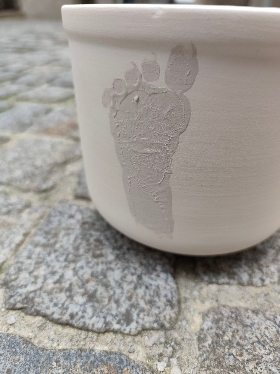 MINI & ME: Hand- & Fußabdruck auf Keramik