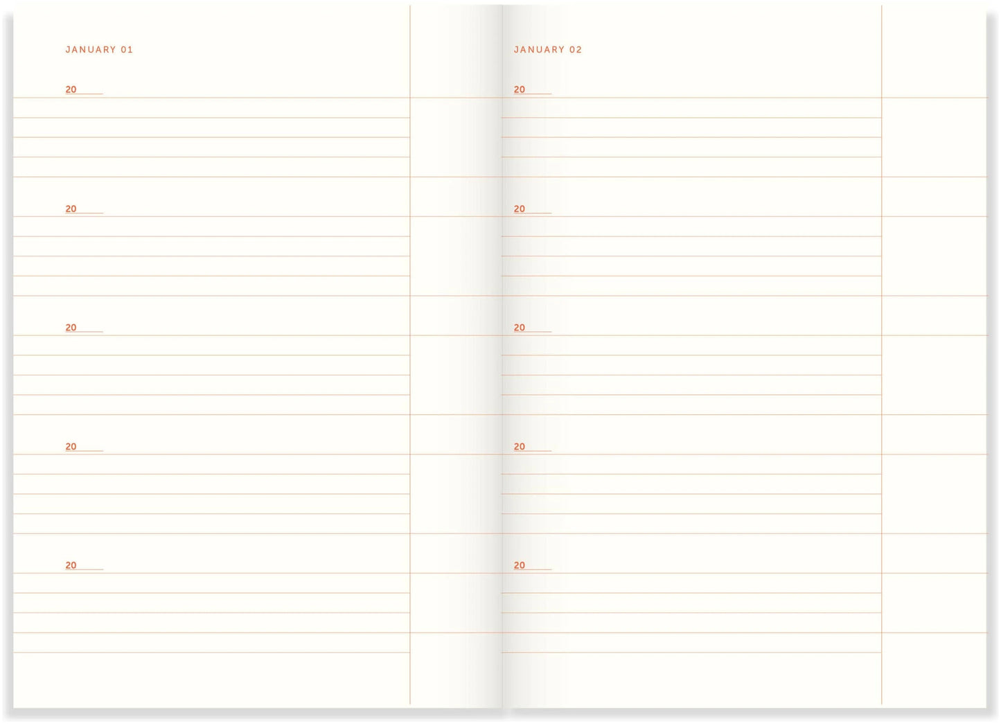 A-Journal "One Line A Day" - Tagebuch