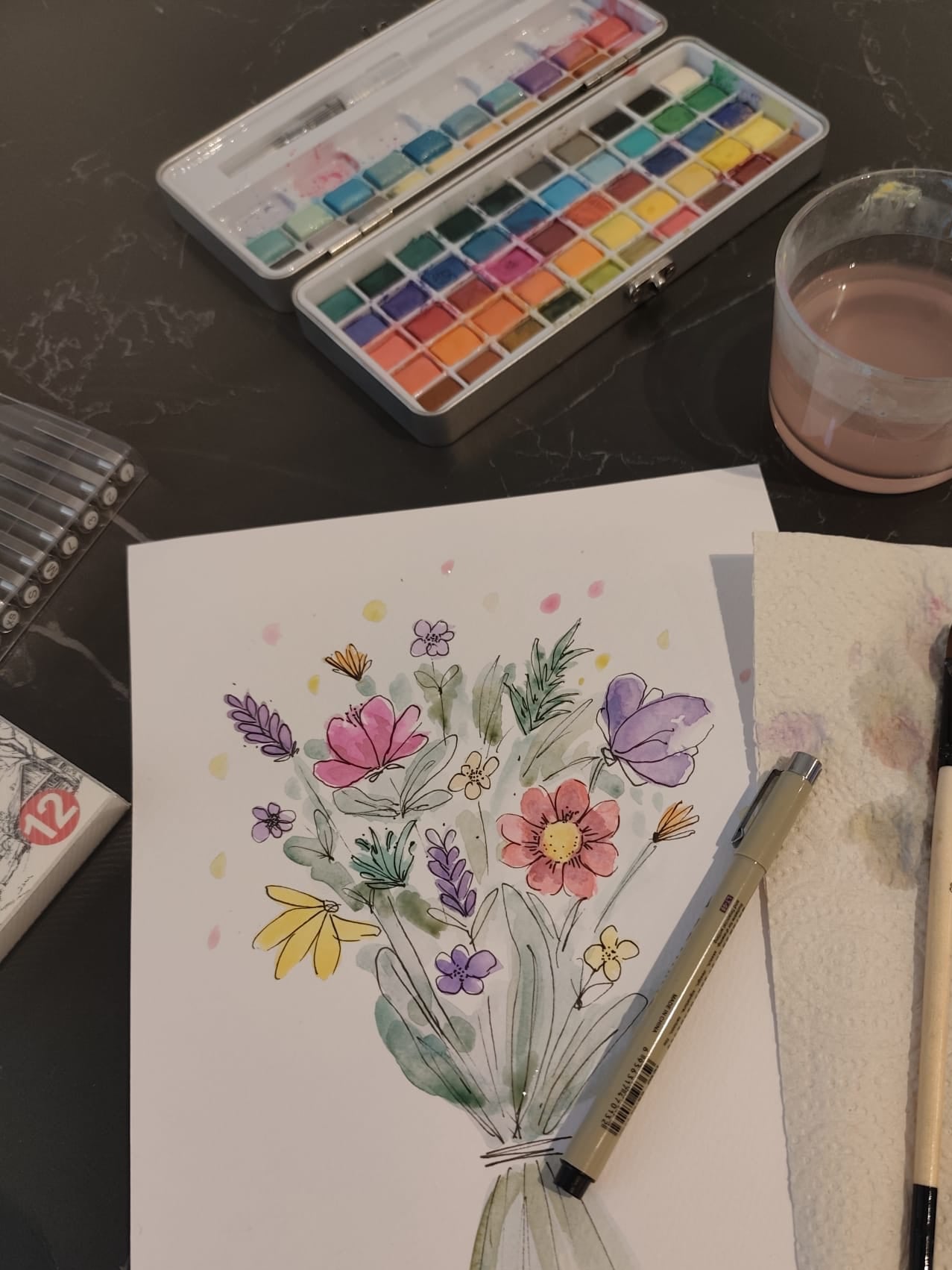 Aquarell Workshop Gefühlsbilder