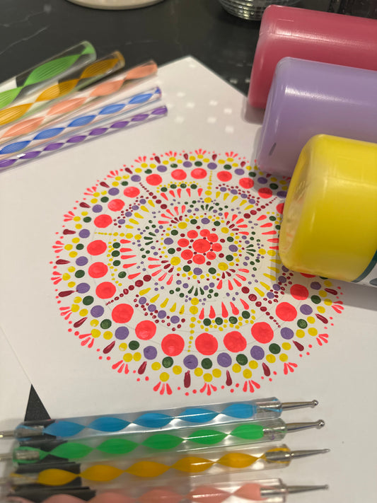 Slow Sunday: Dot Painting & Self Love