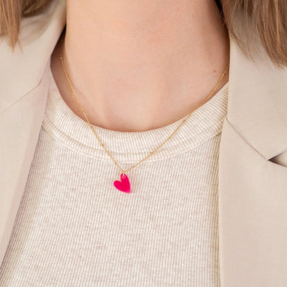 Kette mit Herz Charm