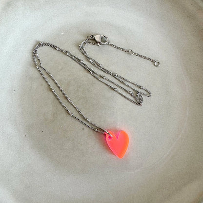 Kette mit Herz Charm