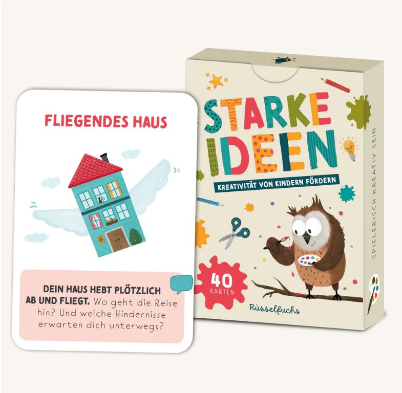 Kreativitätskarten für Kinder