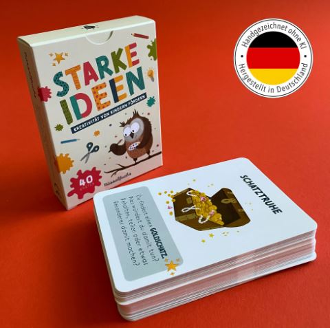 Kreativitätskarten für Kinder
