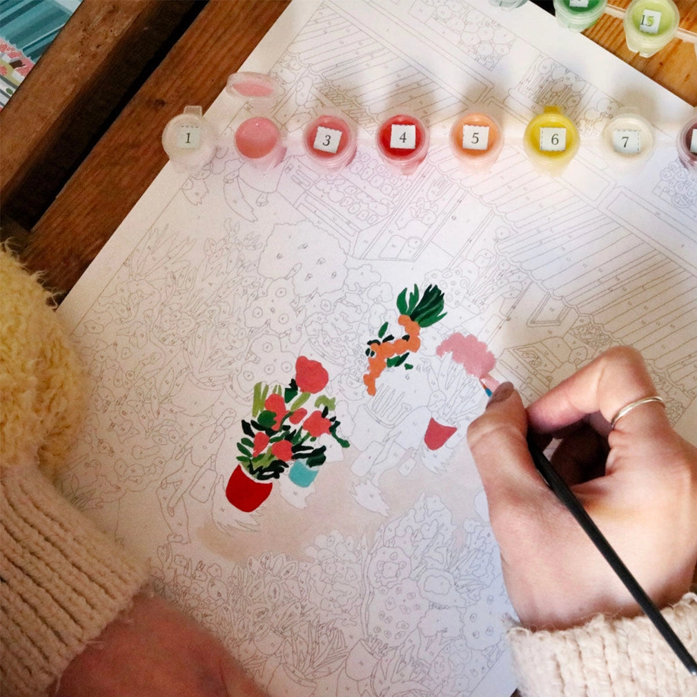 Set "Malen nach Zahlen"