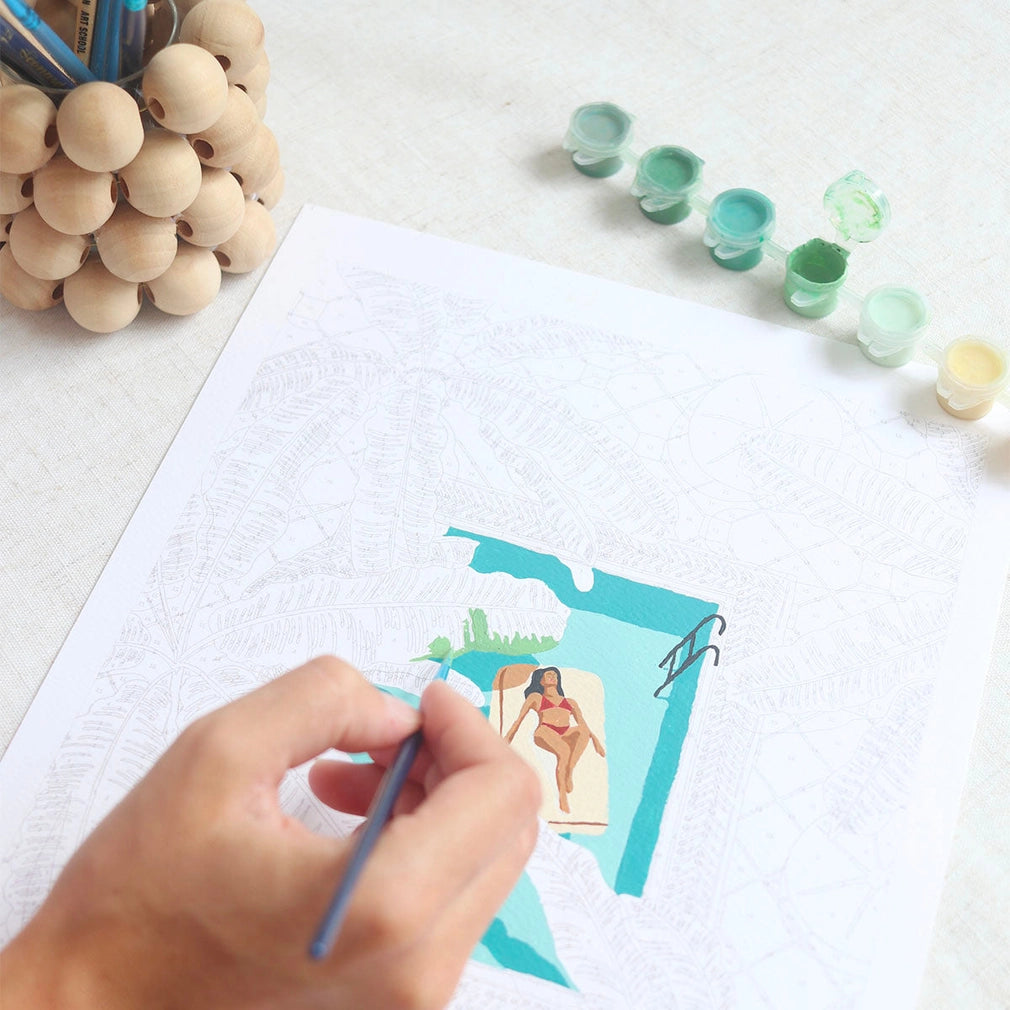 Set "Malen nach Zahlen"