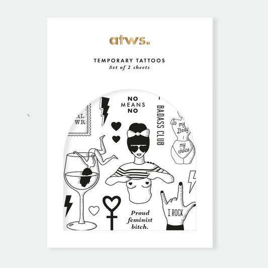 Temporary Tattoos "Girlpower"