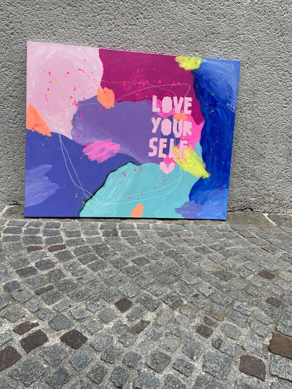 Dein Kunstwerk auf Leinwand – Einzelsession mit Julia