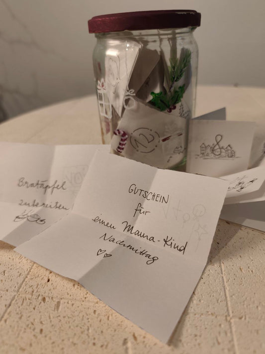 THE MOM CIRCLE EXCLUSIVE: "Zeit statt Zeug"-Adventkalender selbst gestalten